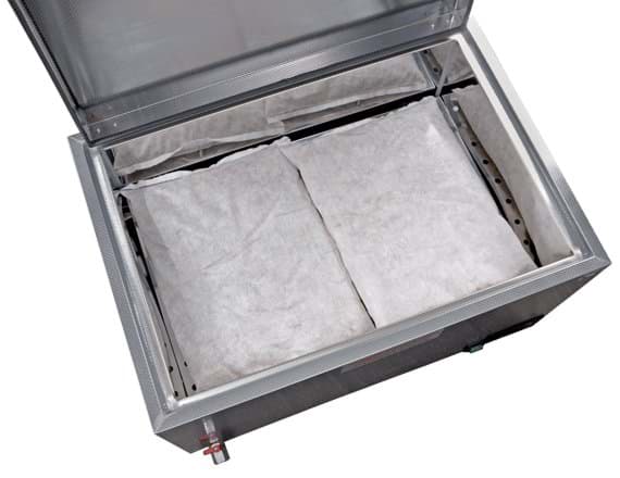 Dampfbad für Heupackungen HDS 5-30/3, 30 Liter Volumen 57x40cmx37cm